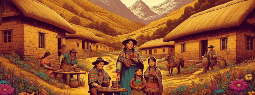 Village rural et vie communautaire traditionnelle