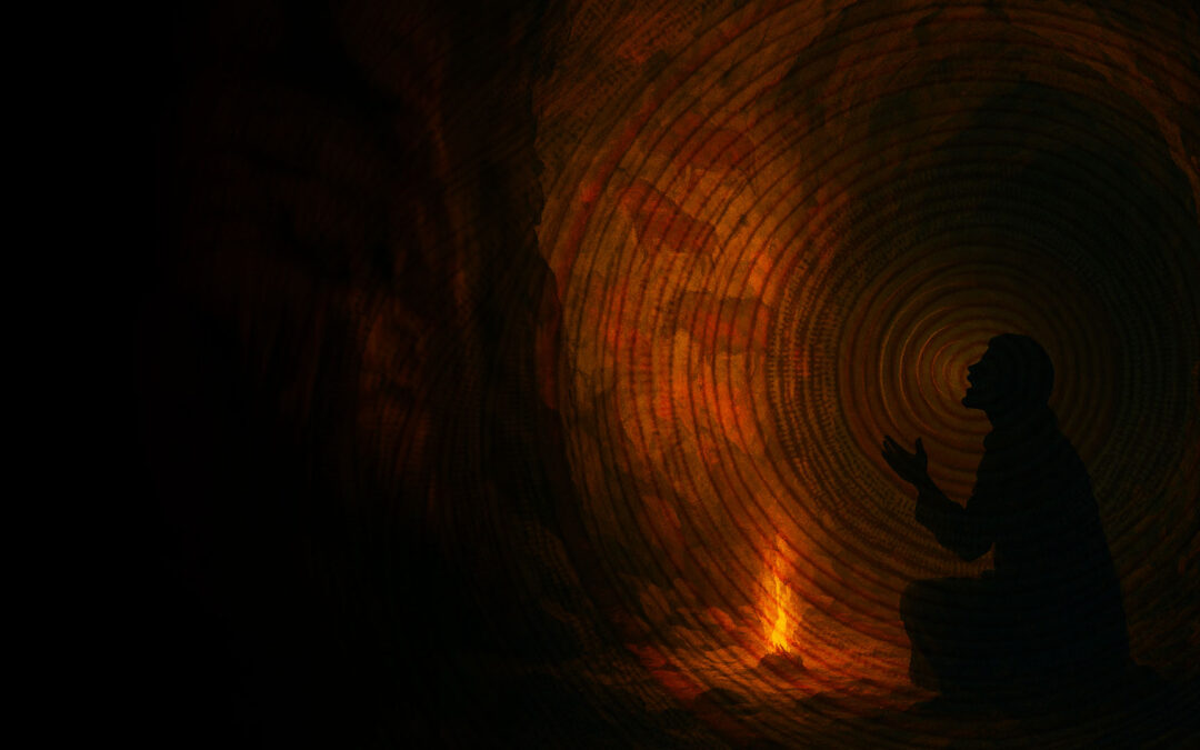 Chant dans une grotte préhistorique résonnante