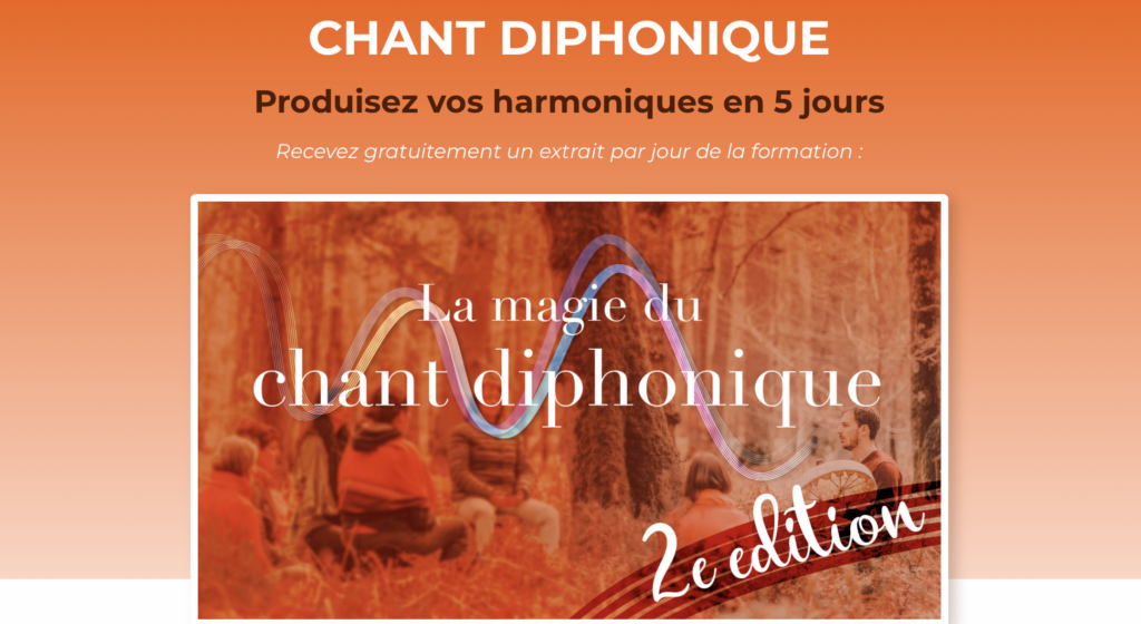 Chant diphonique et transmission vocale
