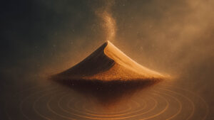 Chant des dunes : dune de sable vibrant sous le vent du désert