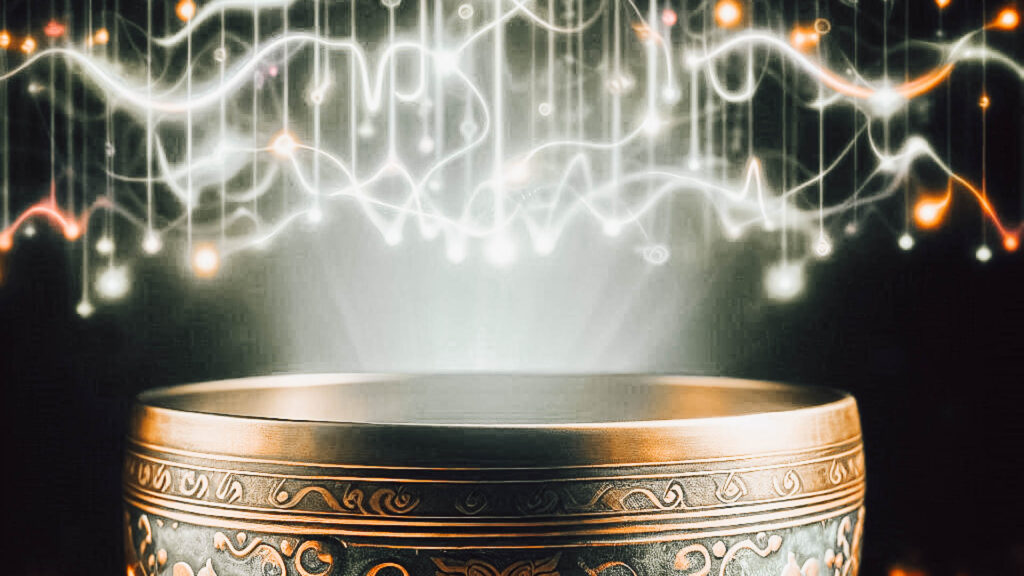 Chant des dunes et vibration sonore symbolisée par un bol chantant
